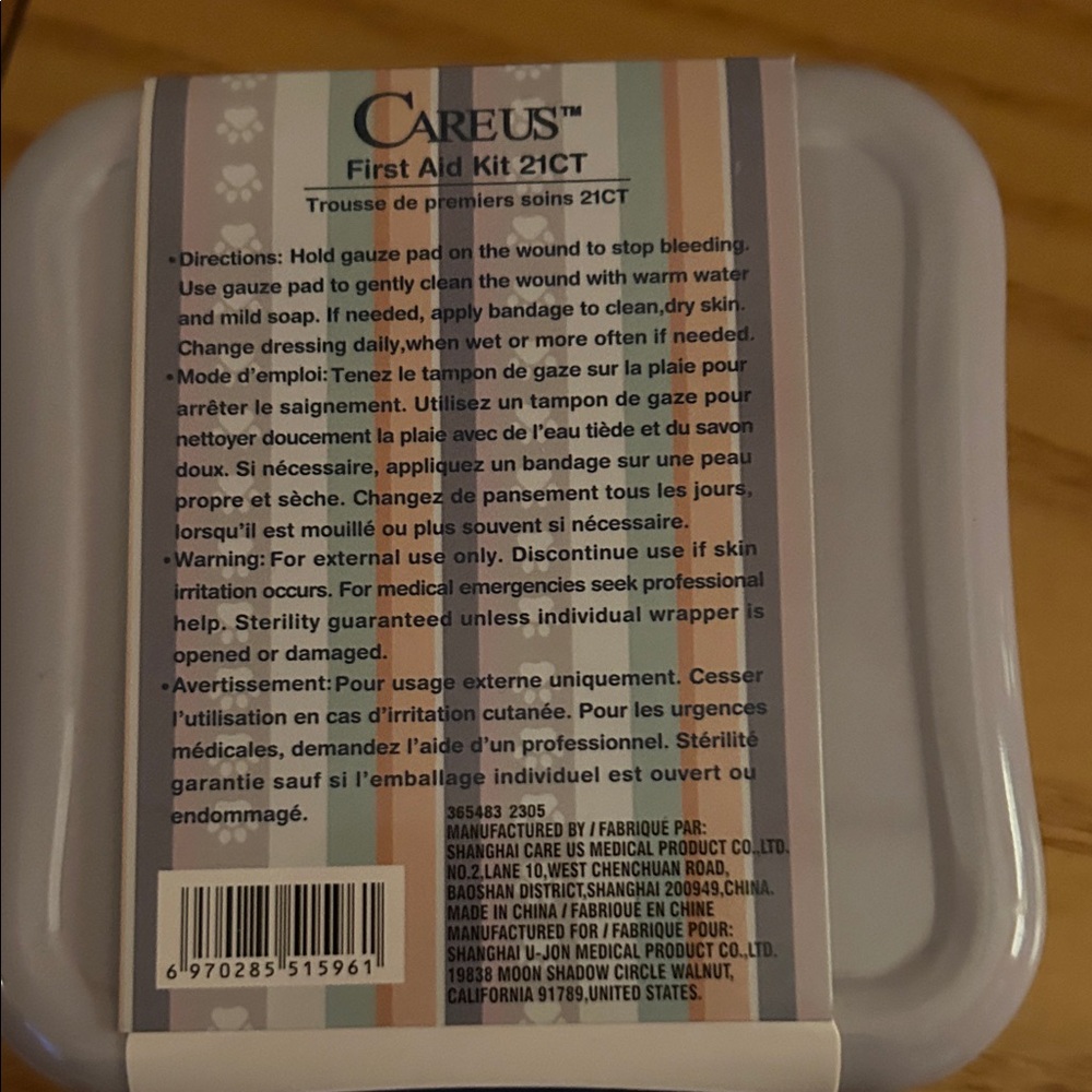 Kids First Aid Kit - 21 Count, Multicolor - Picture 2 of 4